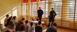 Spotkanie strażaków Jednostki Ratowniczo – Gaśniczej z uczniami Szkoły Specjalnej
