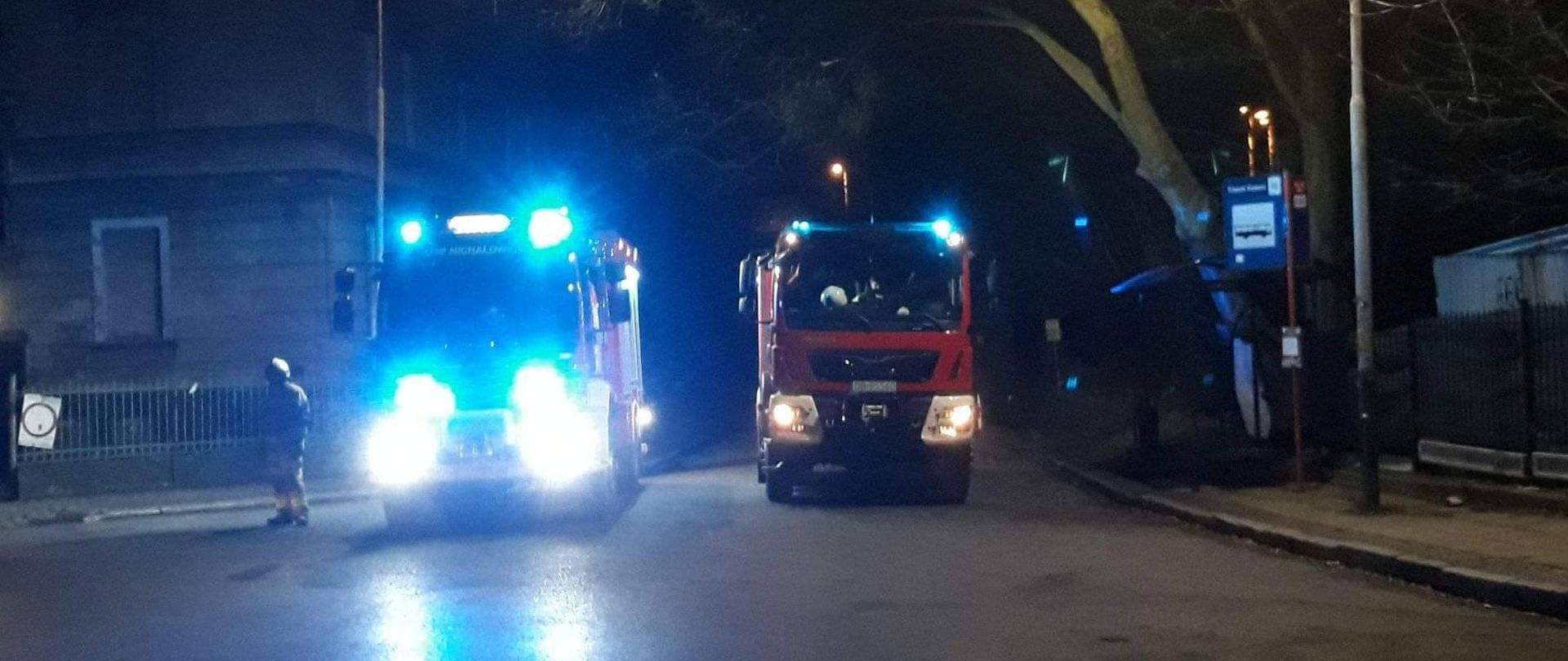 Pożar sadzy przy ul. Trzech Kotwic w Brzegu