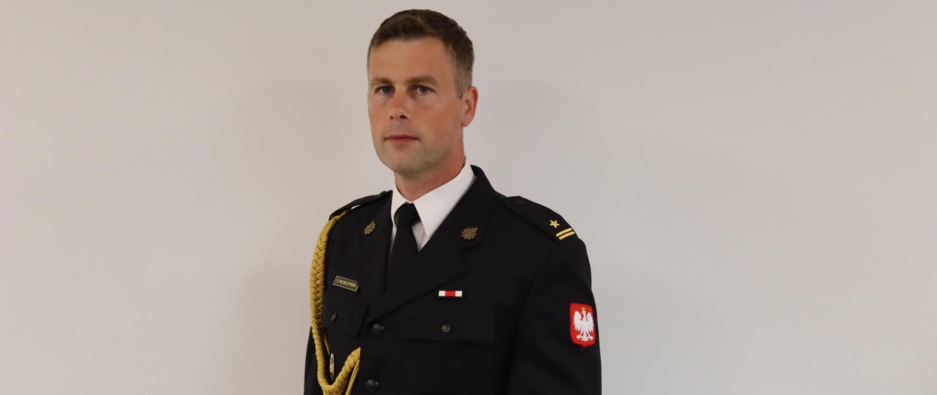 p.o. Zastępcy Komendanta Powiatowego PSP w Złotowie mł.bryg. Sławomir Włoszczyński