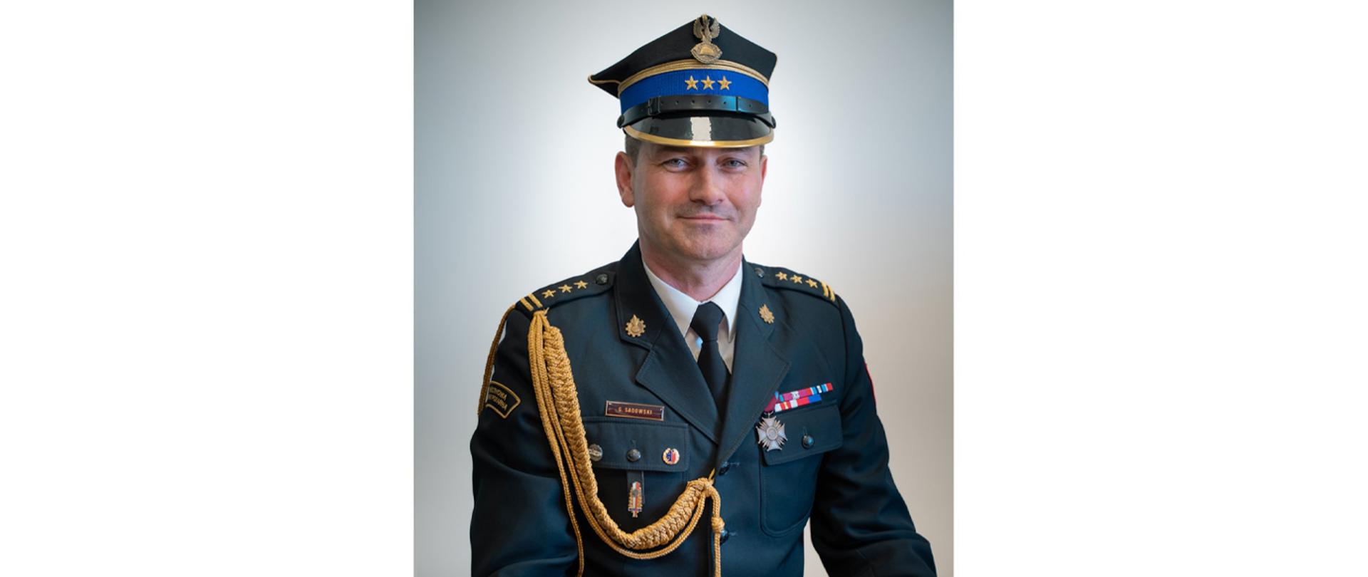 st. bryg. Grzegorz Sadowski Zastępca Komendanta Miejskiego PSP we Włocławku