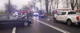 Wypadek drogowy na DK 6 Bobrowice
