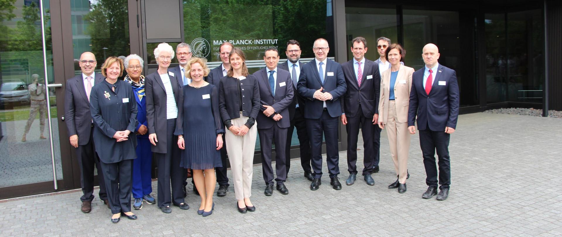 Minister Adam Bodnar i wiceminister Dariusz Mazur uczestniczyli w konferencji w Instytucie Maxa Plancka