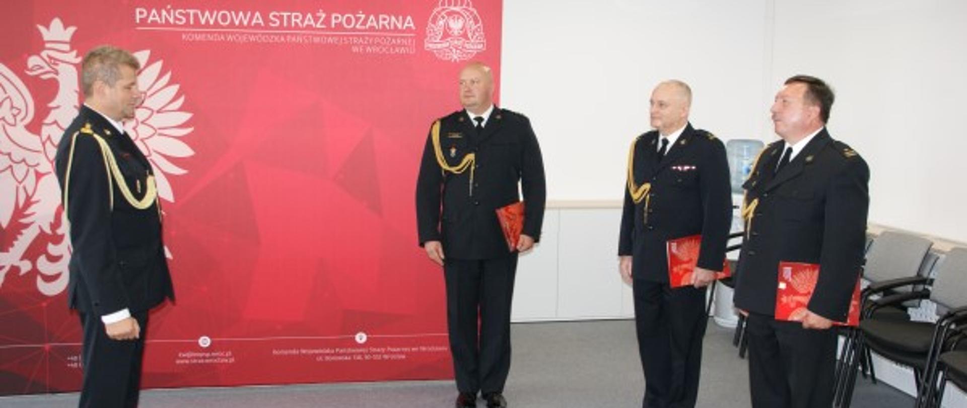 Zmiany kadrowe w dolnośląskich komendach PSP