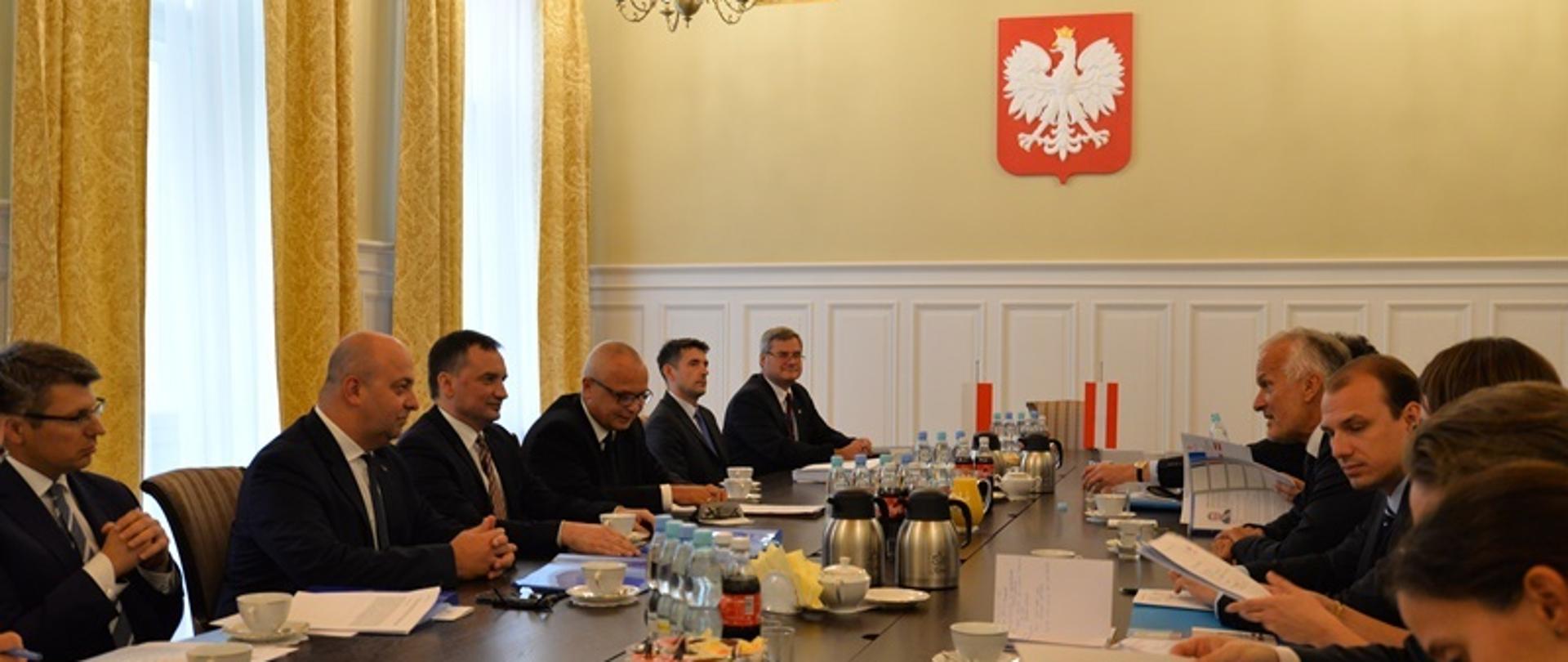 Spotkanie Zbigniewa Ziobro z ministrem sprawiedliwości Austrii