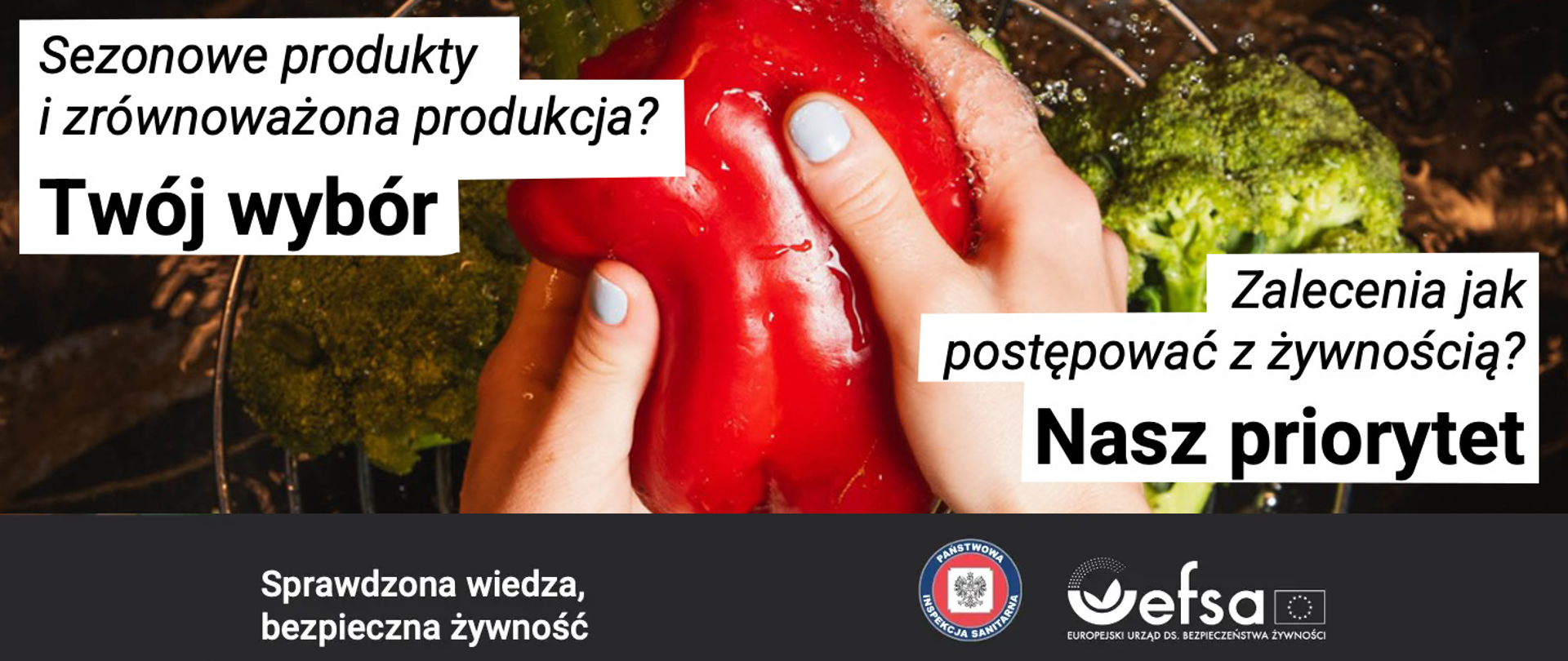 Kampania EFSA - jak postępować z żywnością
