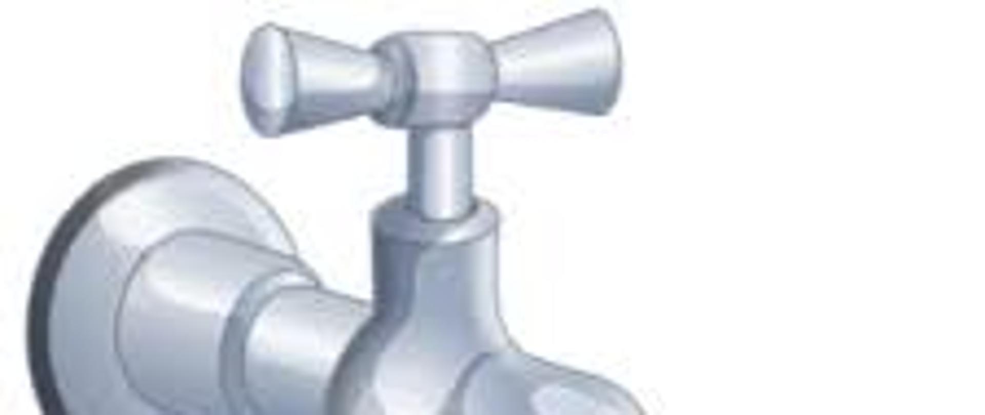 Rysunek ktanu z kropelką wody