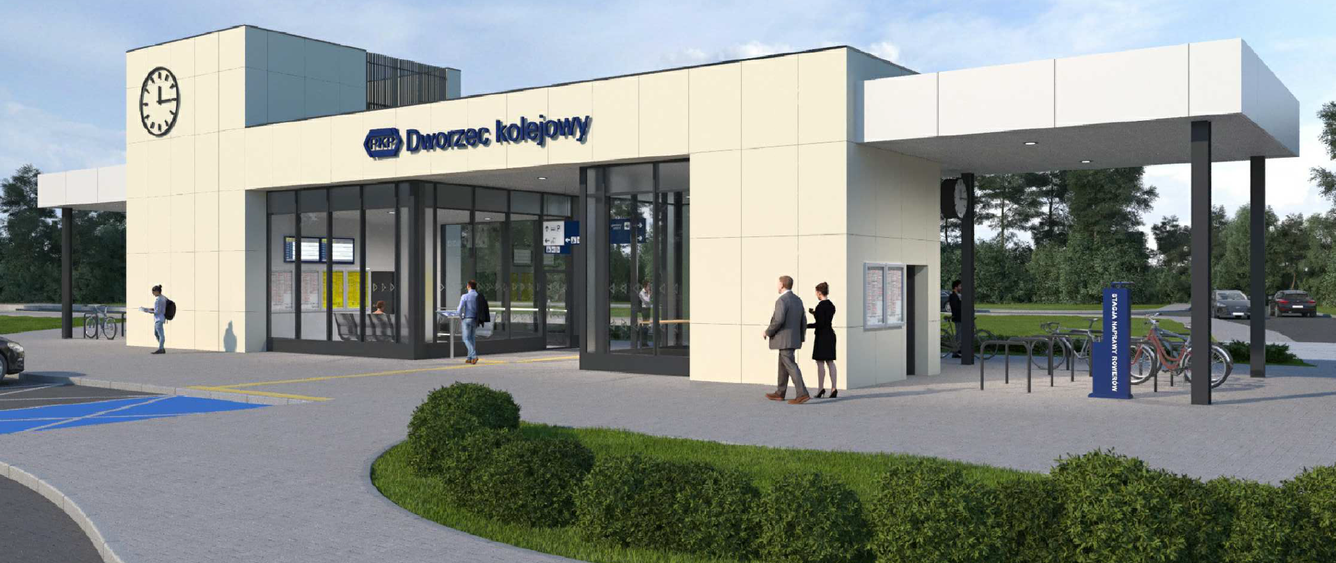 Na Mazowszu powstają nowoczesne dworce w Garwolinie i Łaskarzewie [Łaskarzew]