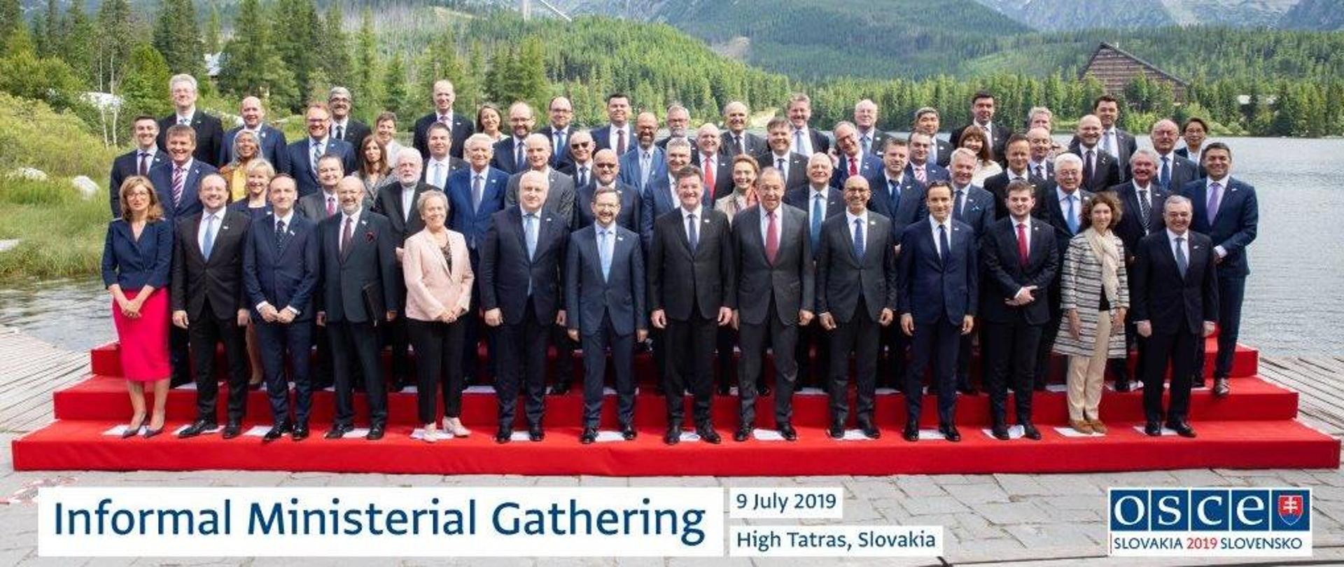 OSCE Informal Ministerial Gathering Slovakia 2019