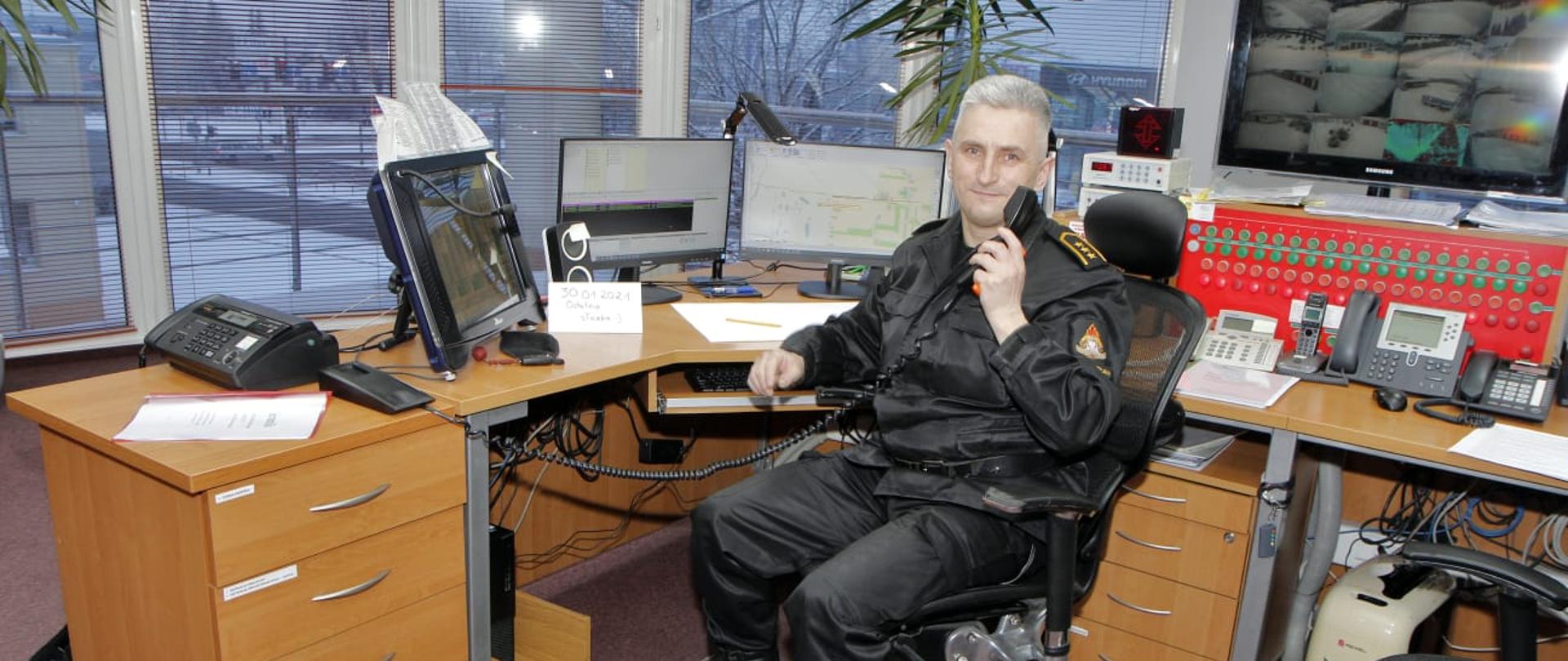 Pożegnanie strażaków