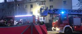 Interwencja strażaków przy ul. Murarskiej we Wrocławiu