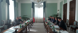 Spotkanie ministra Andrzeja Adamczyka z ministrem transportu Danem T'okiem