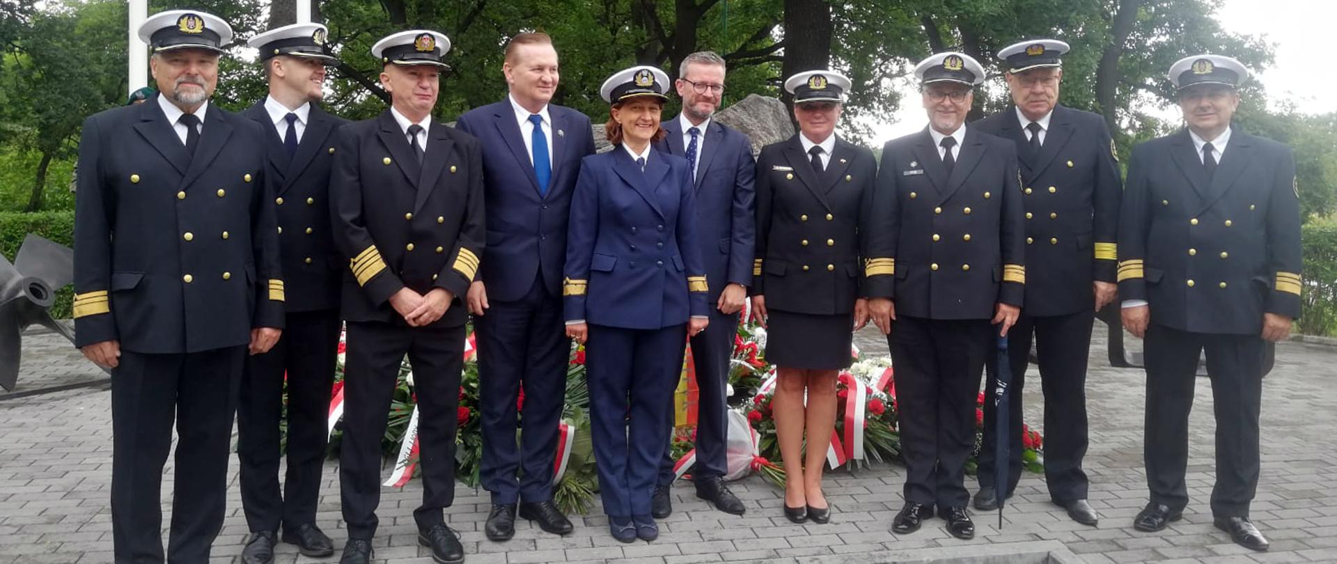 Wiceminister infrastruktury Grzegorz Witkowski podczas obchodów Dnia Marynarza Żeglugi Śródlądowej we Wrocławiu