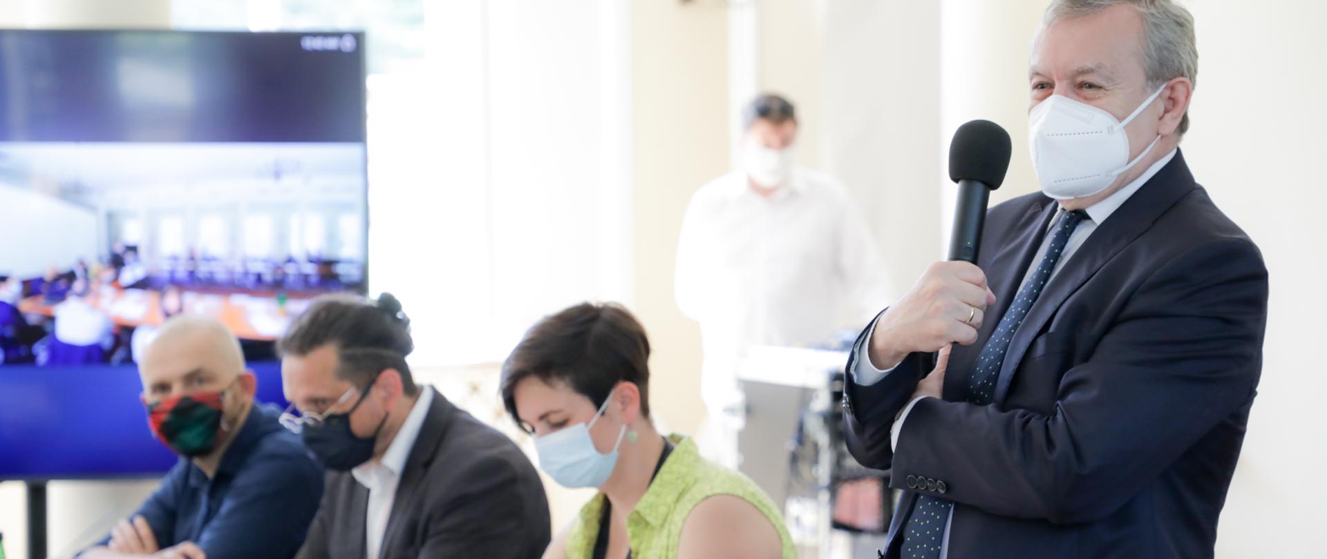 Pierwsze posiedzenie Rady do Spraw Muzeów i Miejsc Pamięci powołanej na lata 2021-2024, fot. Danuta Matloch