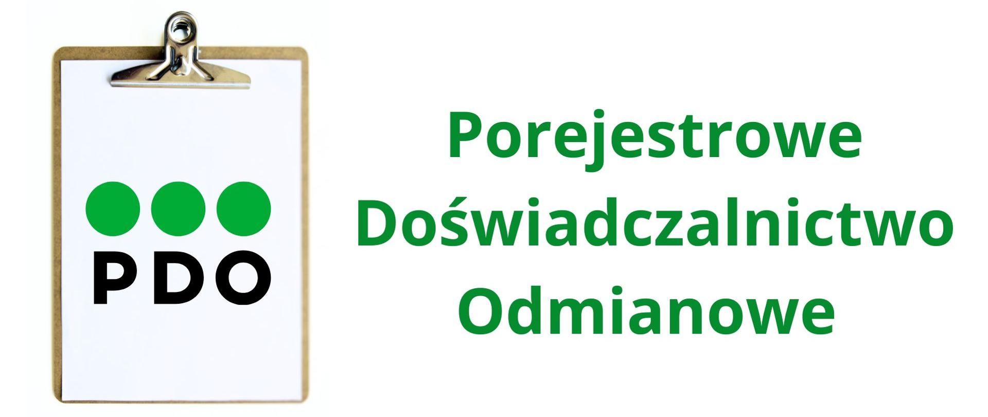 logo PDO - Porejestrowe Doświadczalnictwo Odmianowe