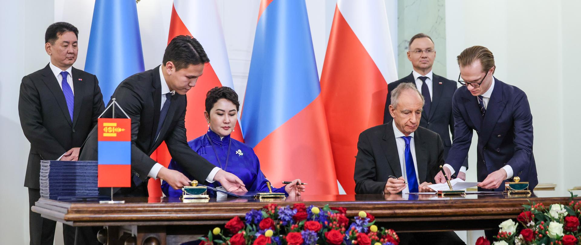Action Plan for Comprehensive Polish–Mongolian Partnership signed
