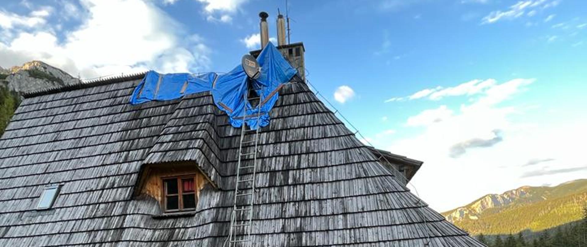 Pożar schroniska na Hali Kondratowej