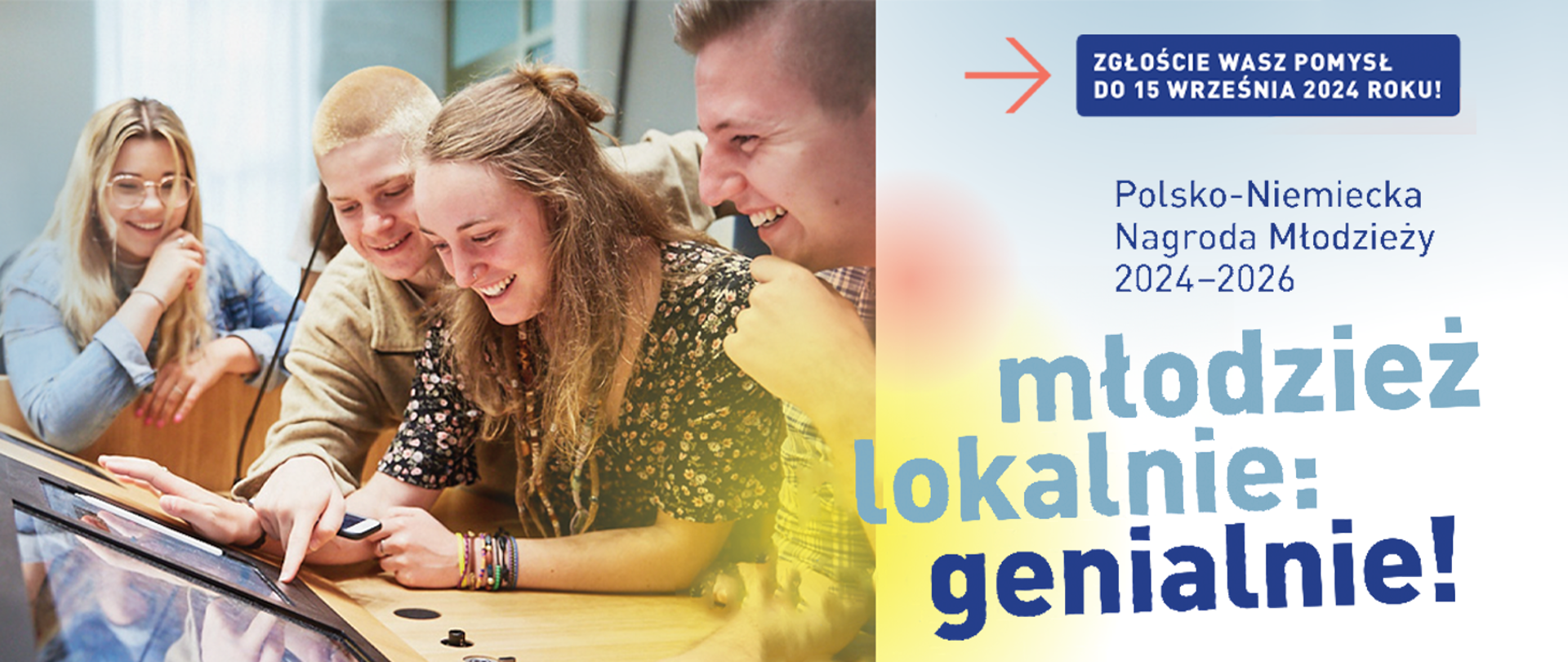 VIII edycja konkursu o Polsko-Niemiecką Nagrodę Młodzieży “Młodzież lokalnie: genialnie!”. 