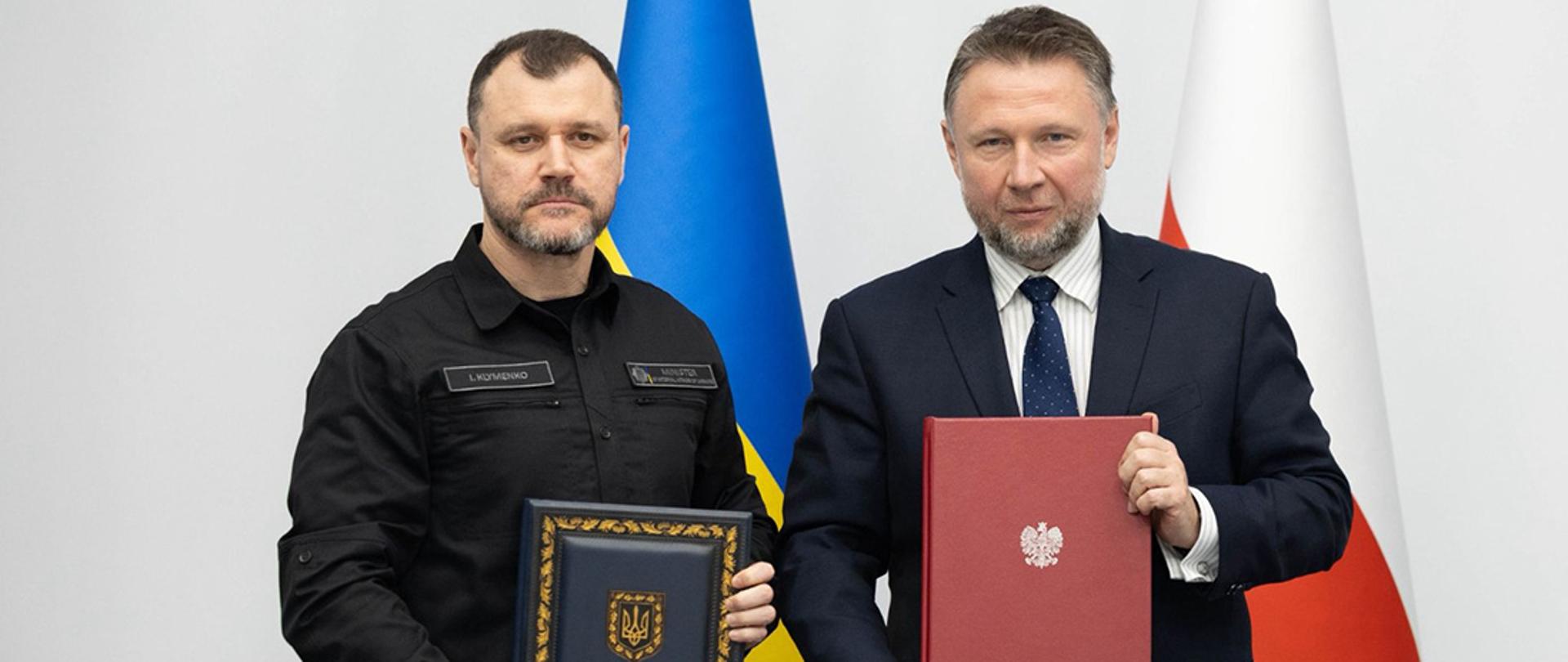 Minister Kierwiński i Kłymenko