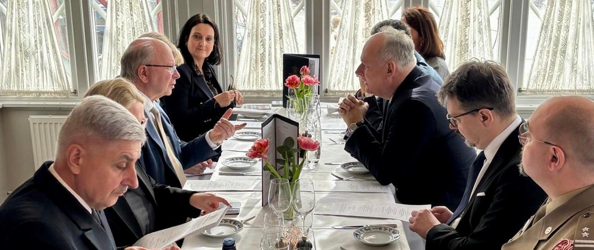 Wizyta wiceministra ON Pawła Zalewskiego w Sztokholmie