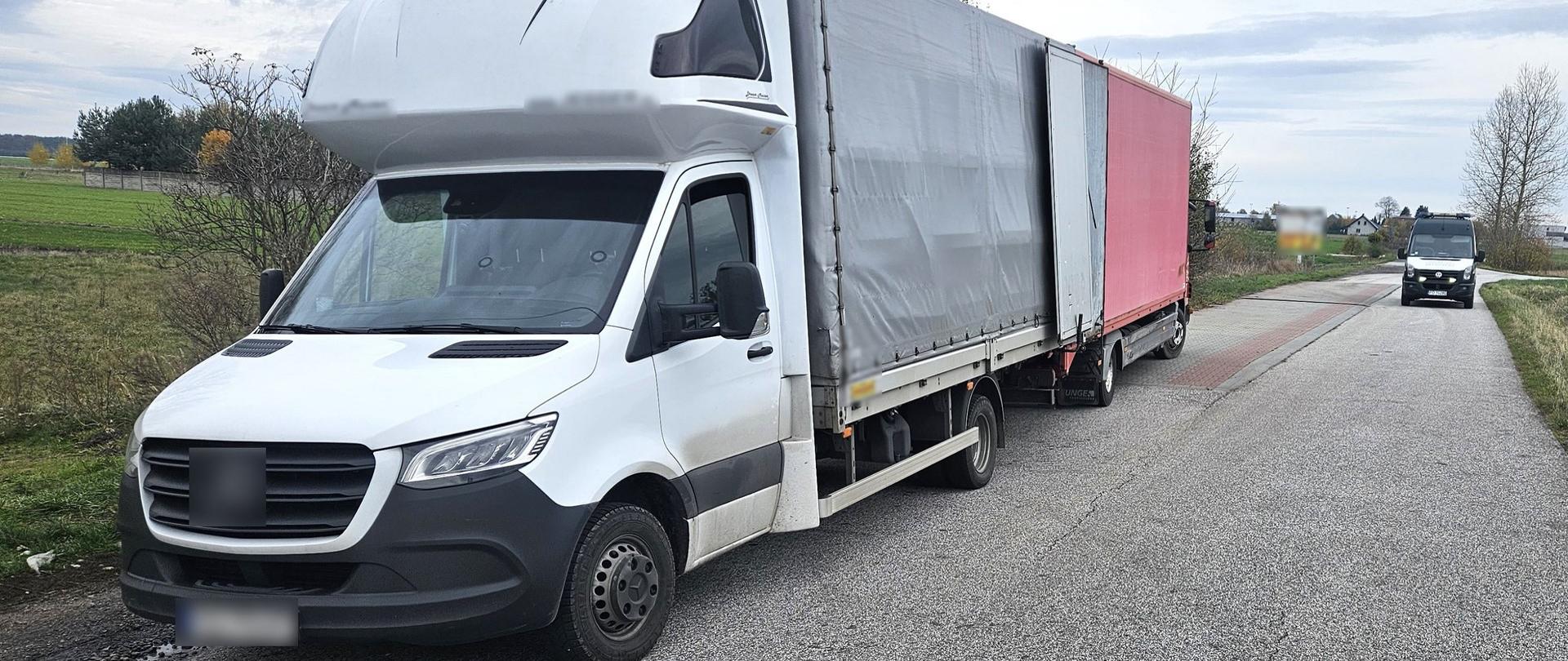 Jedna z małych ciężarówek ważyła prawie 6,5 t przy ładowności zaledwie 0,5 t