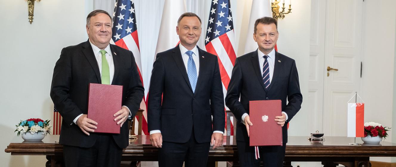 New U.S.Poland Enhanced Defense Cooperation Agreement signed