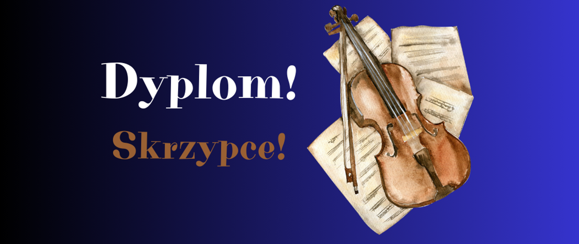 logo dyplom skrzypce