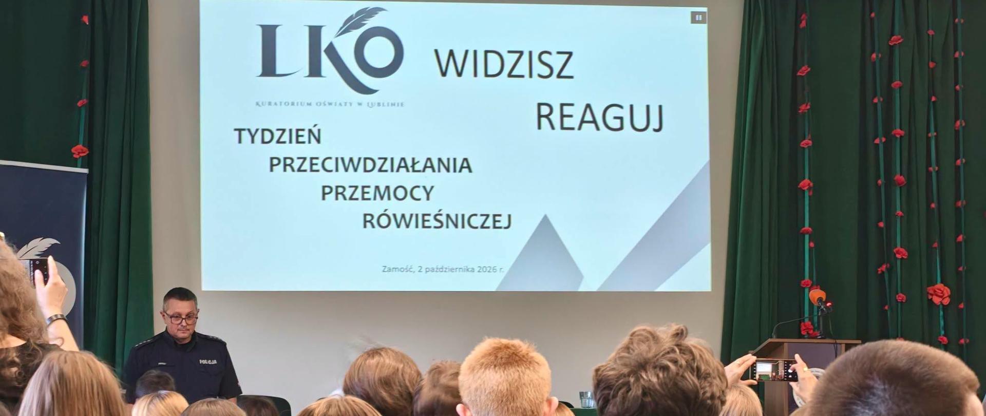 „Widzisz - Reaguj”, konferencja o przeciwdziałaniu przemocy rówieśniczej