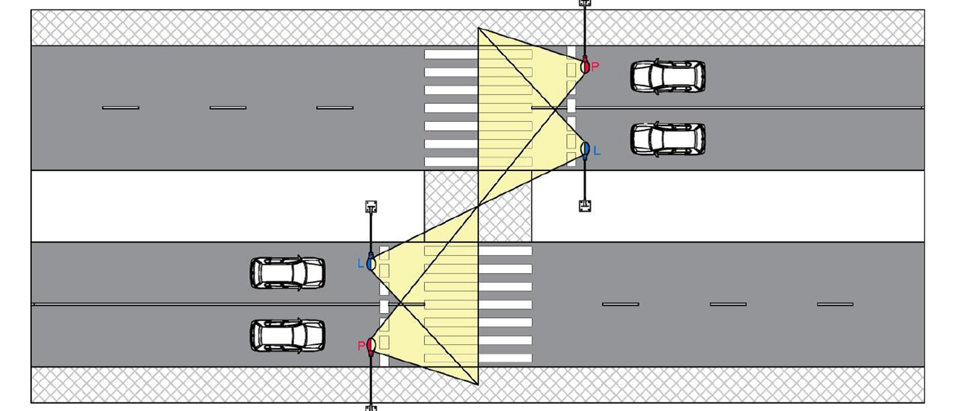 Wytyczne prawidłowego oświetlenia przejść dla pieszych 