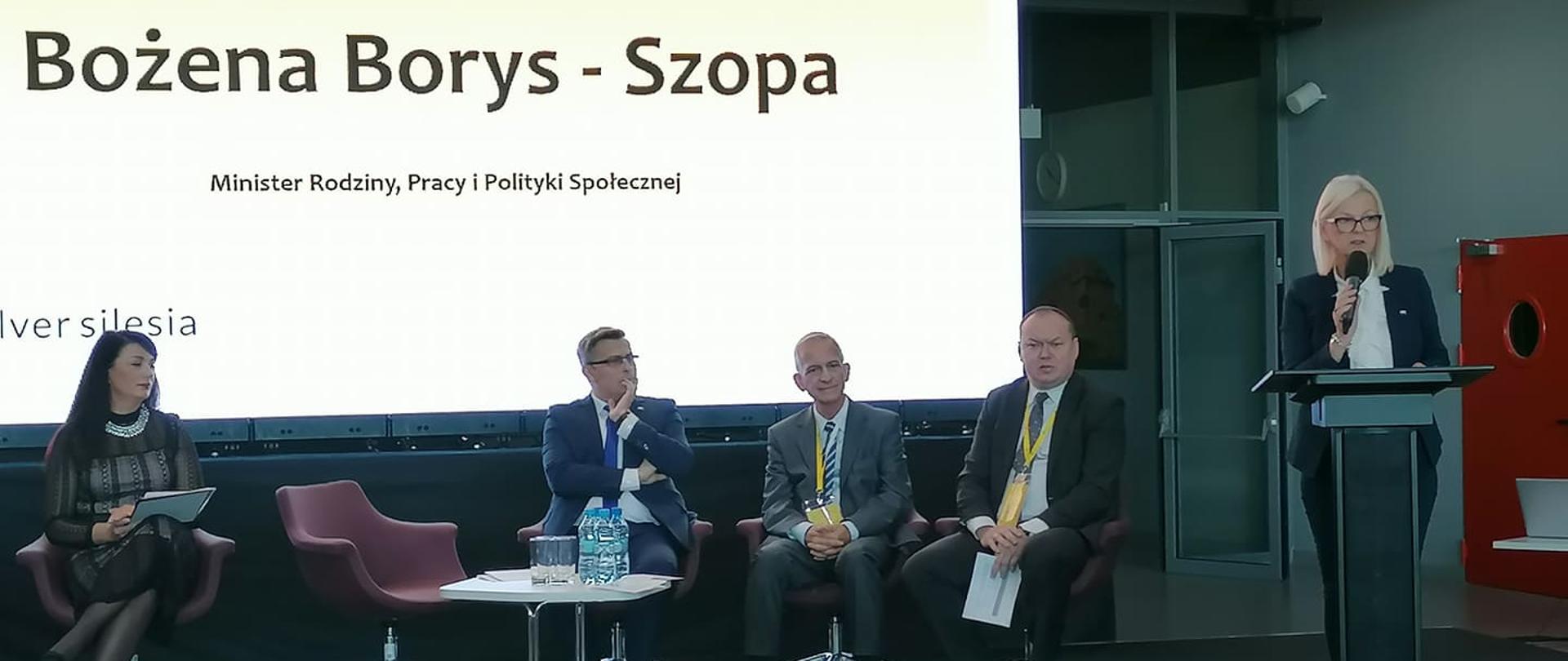 Minister Borys-Szopa w Gliwicach 