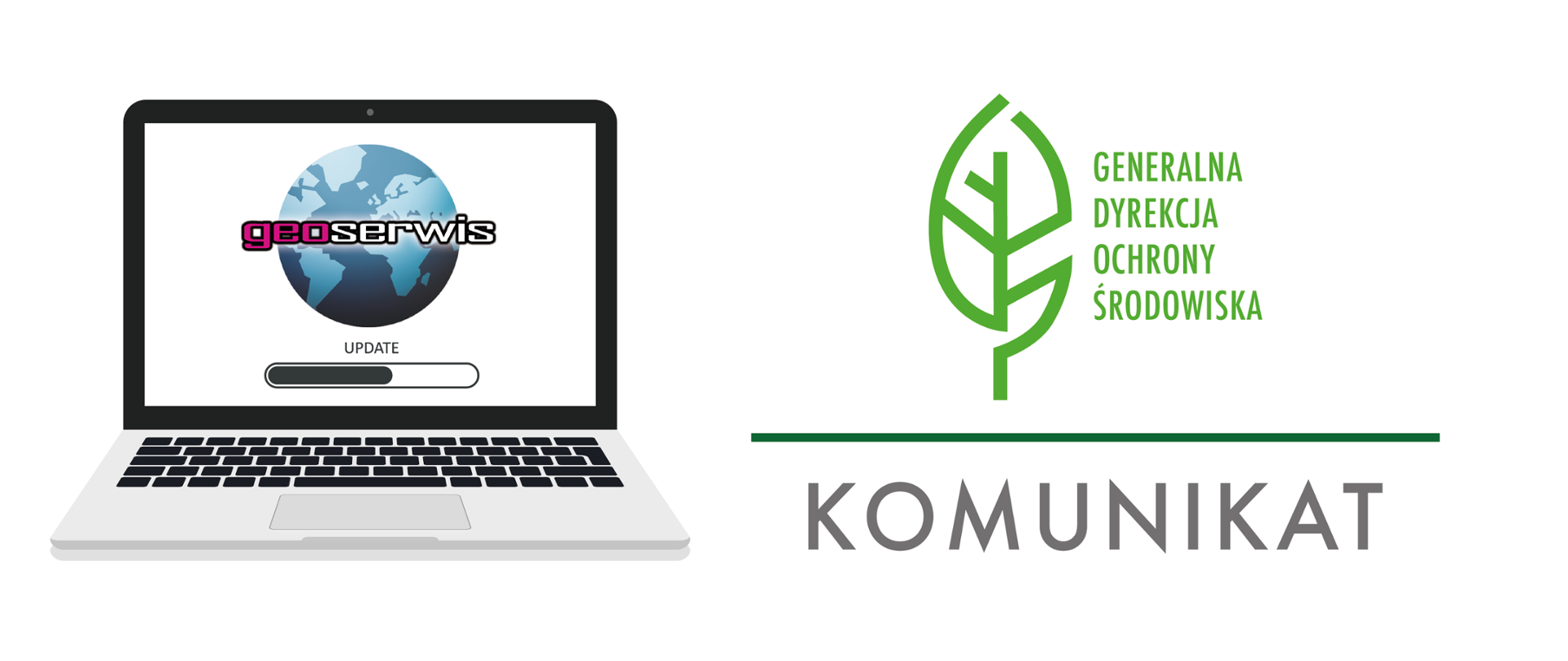 komunikat geoserwis