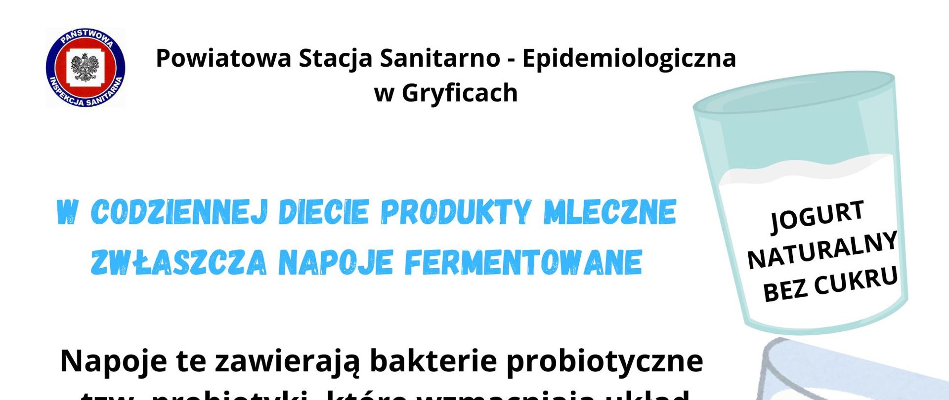 W codziennej diecie powinny znaleźć się produkty mleczne