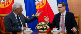 Spotkanie premiera Mateusza Morawieckiego z szefem portugalskiego rządu Antonio Costą