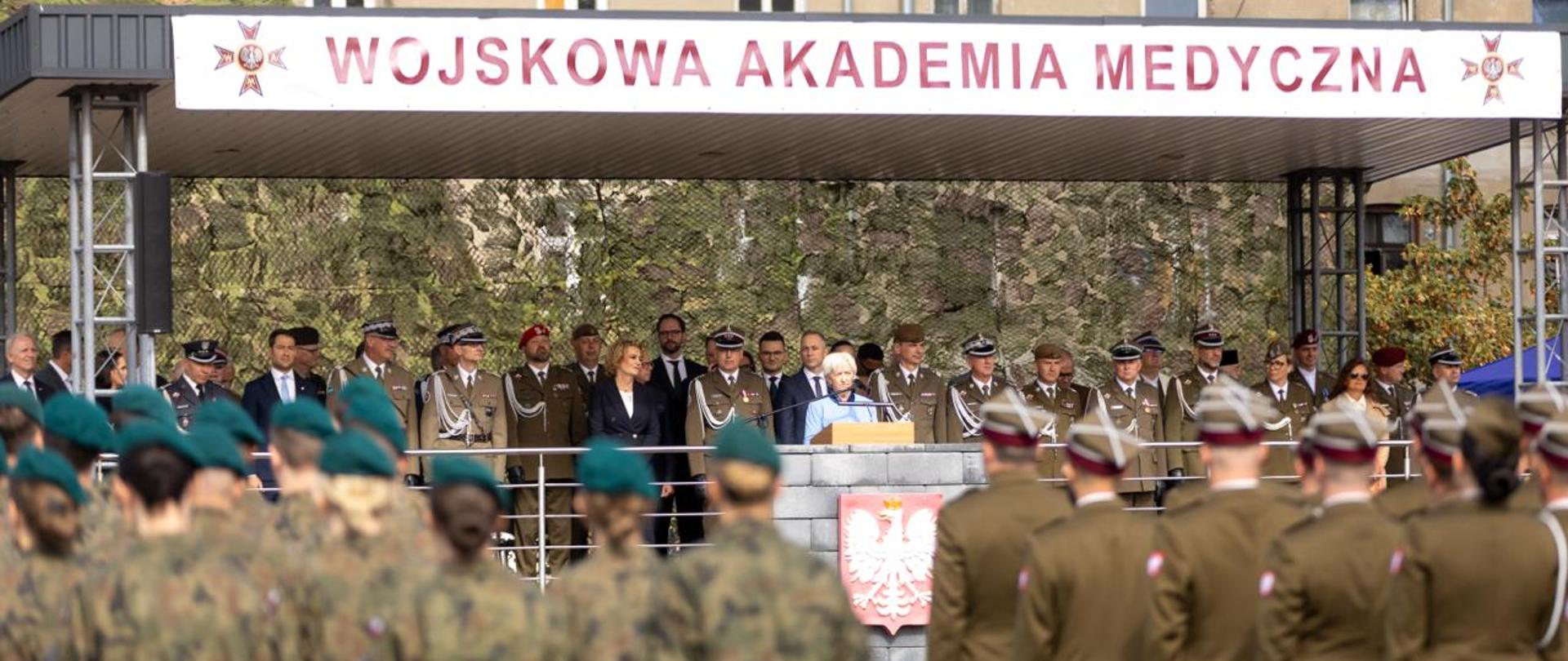Uroczysta promocja oficerska w Wojskowej Akademii Medycznej 