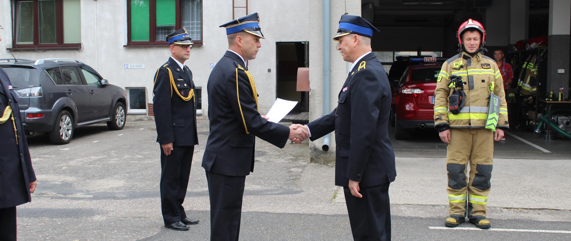 Ostatnia zmiana służby ogn. Pawła 