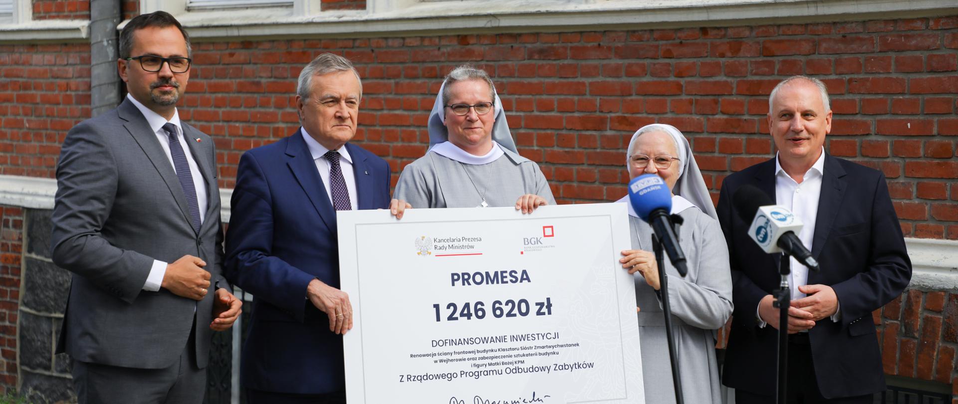 6 mln zł z Rządowego Programu Odbudowy Zabytków trafiło do Wejherowa, fot. Danuta Matloch