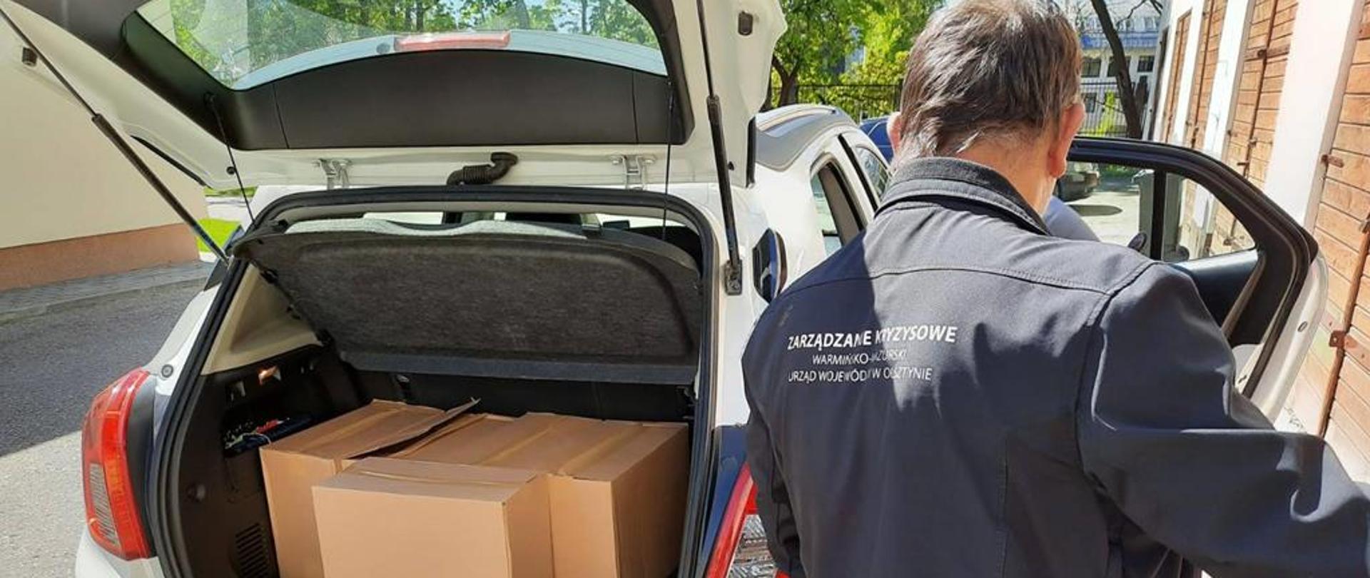 transport środków ochronnych od wojewody