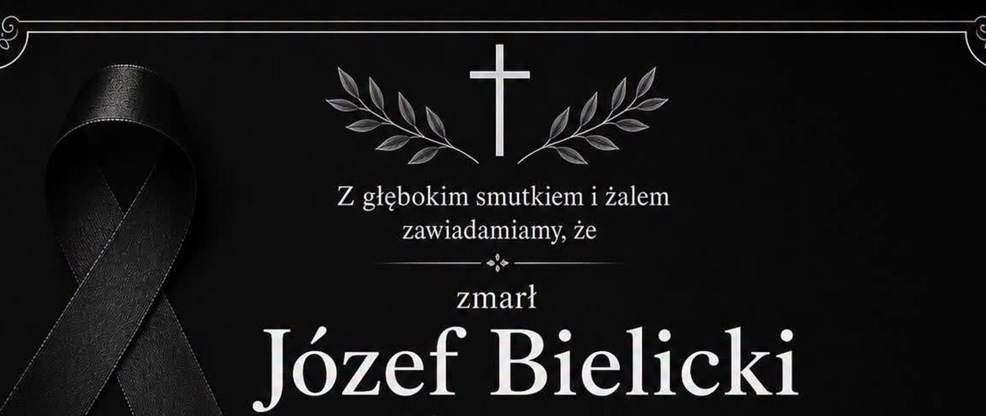 Nekrolog Józef Bielicki 