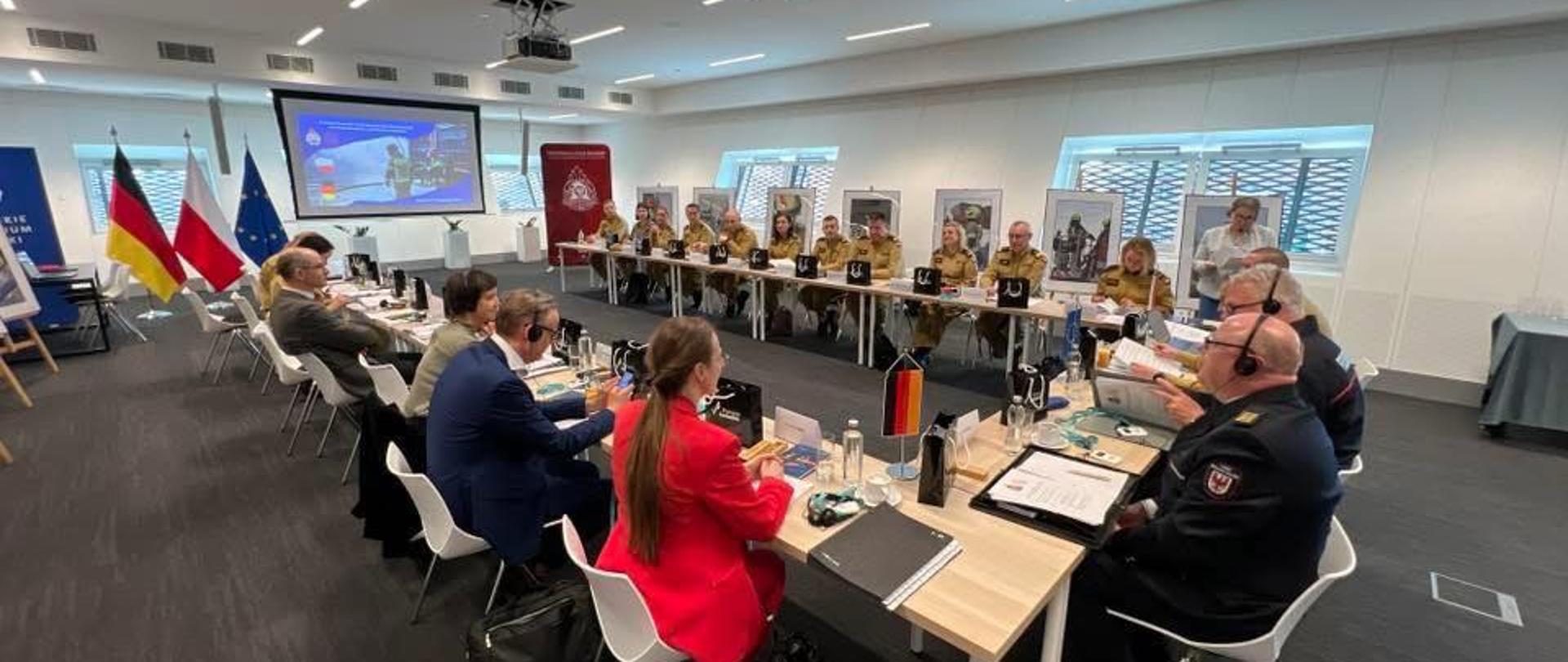 Udział przedstawicieli KW PSP we Wrocławiu w IV Polsko-Niemieckim Forum Komendantów Straży Pożarnych