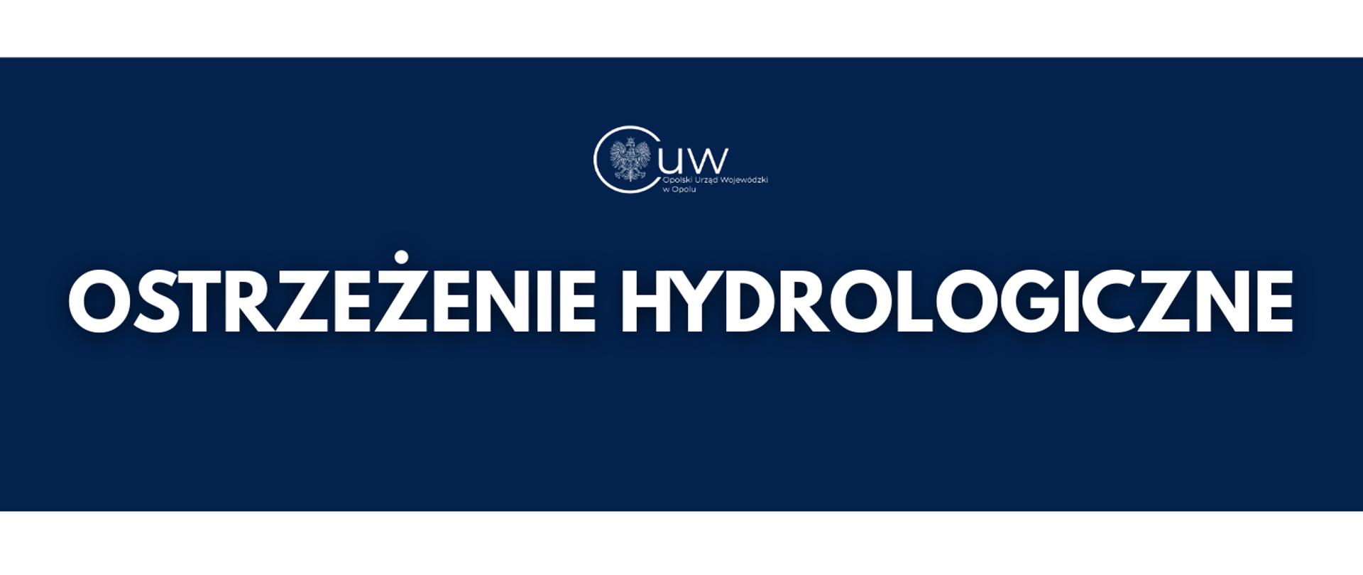 Ostrzeżenie hydrologiczne