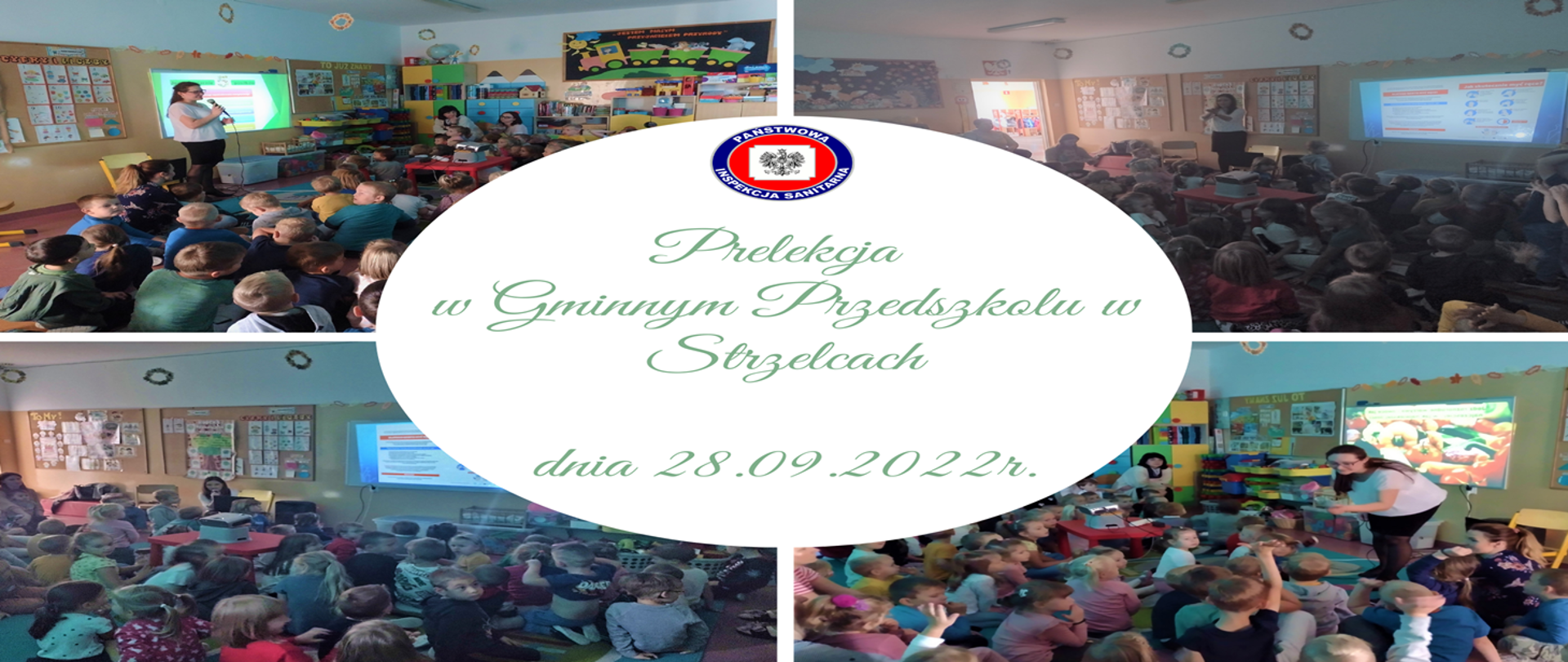 Prelekcja w Gminnym Przedszkolu w Strzelcach dnia 28.09.2022r.