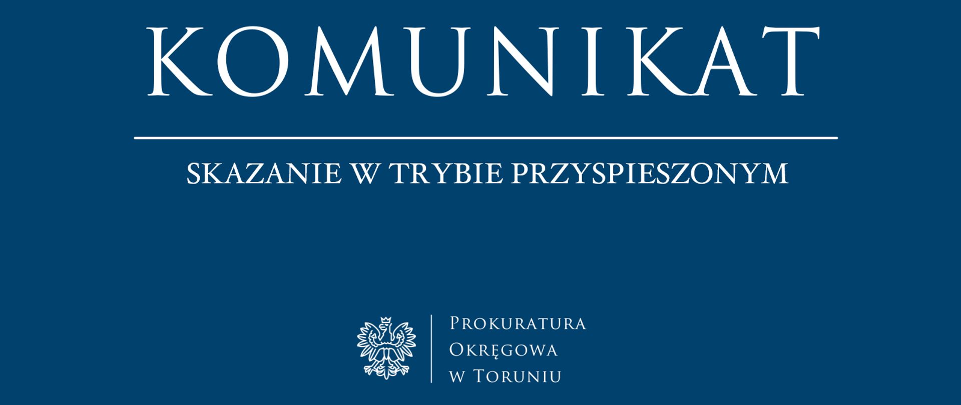Skazanie w trybie przyspieszonym