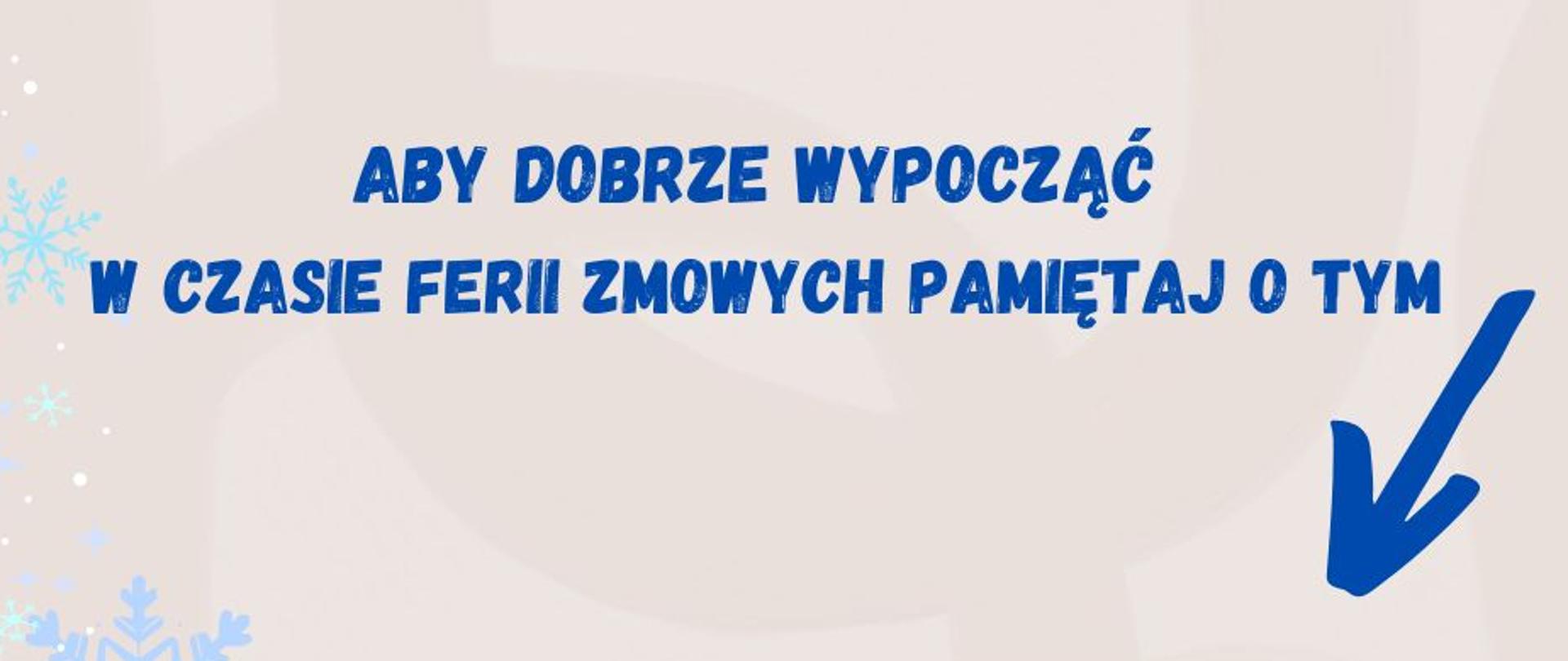 Bezpieczne Ferie – 6 luty 2025r.