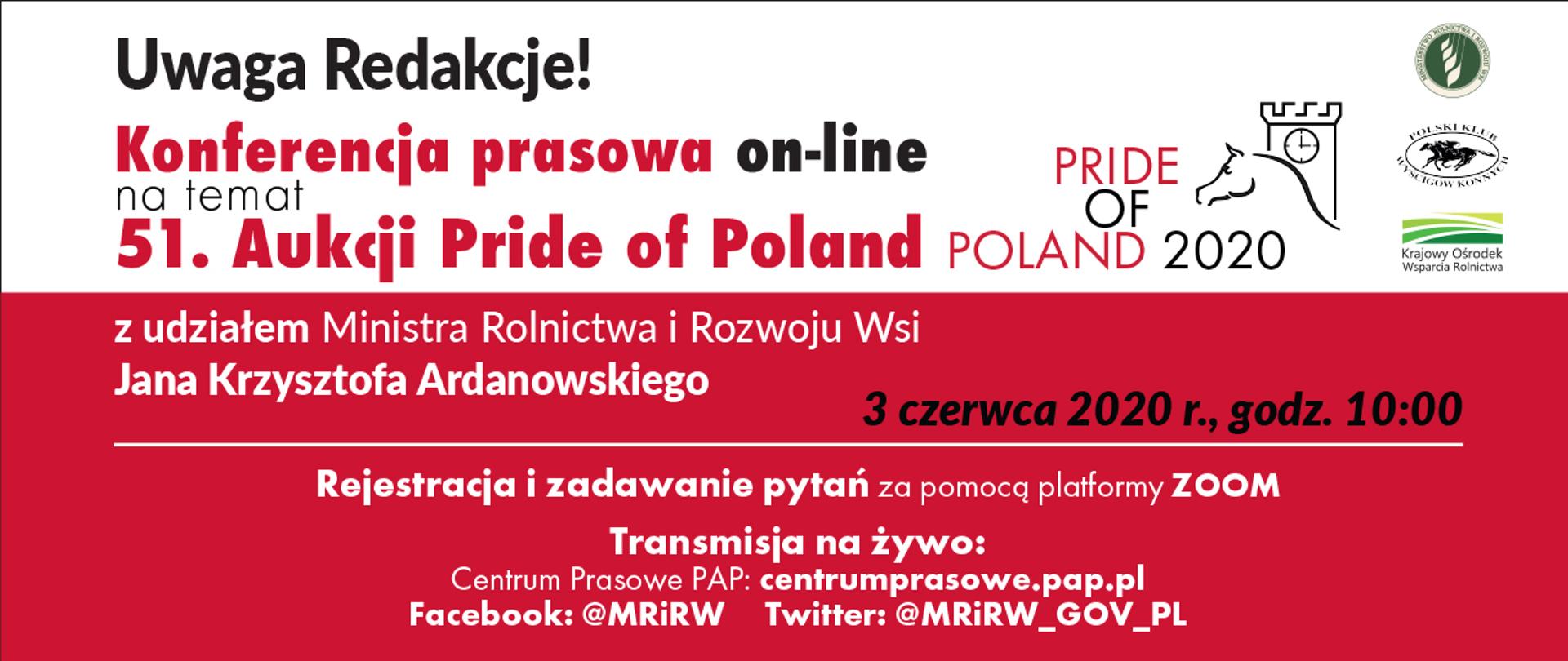 Konferencja Pride of Poland 3 czerwca