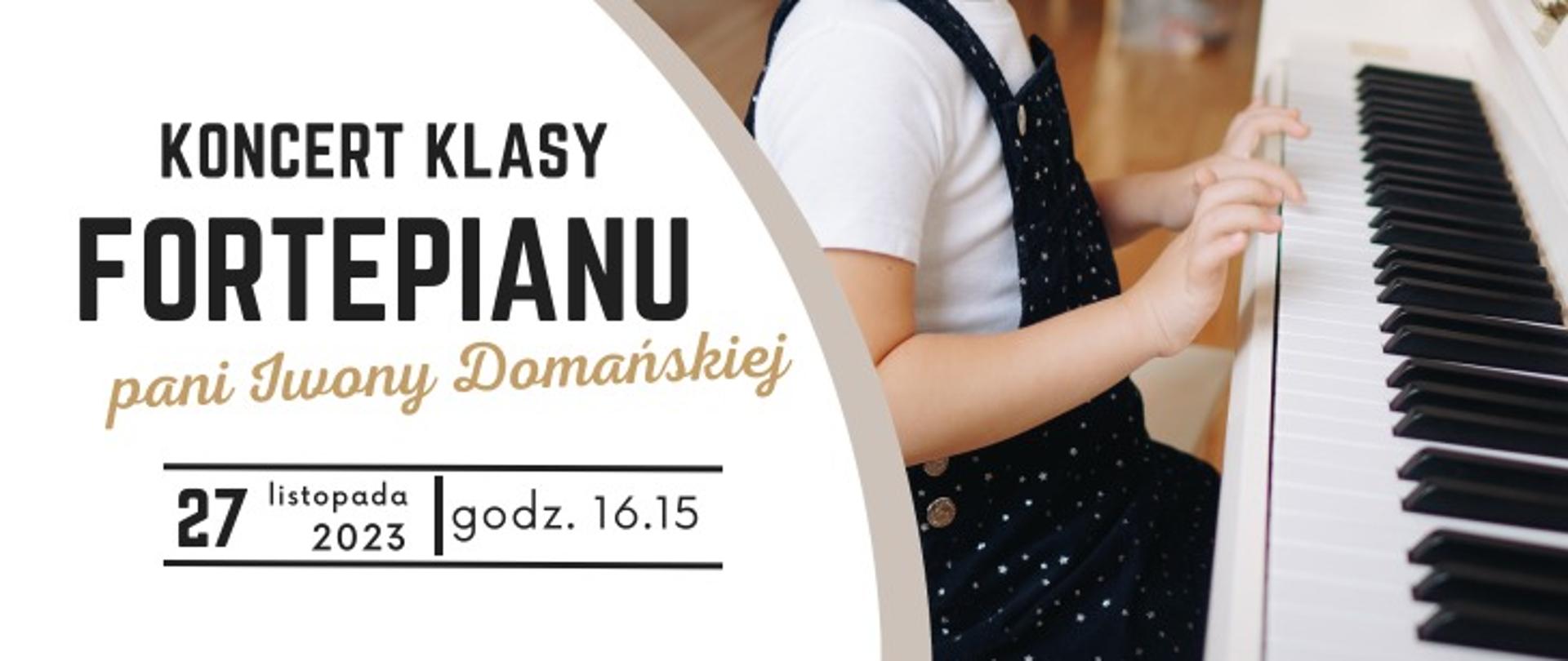 Baner z informacją o koncercie