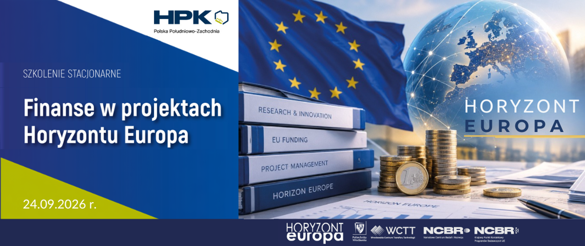Finanse w projektach Horyzontu Europa