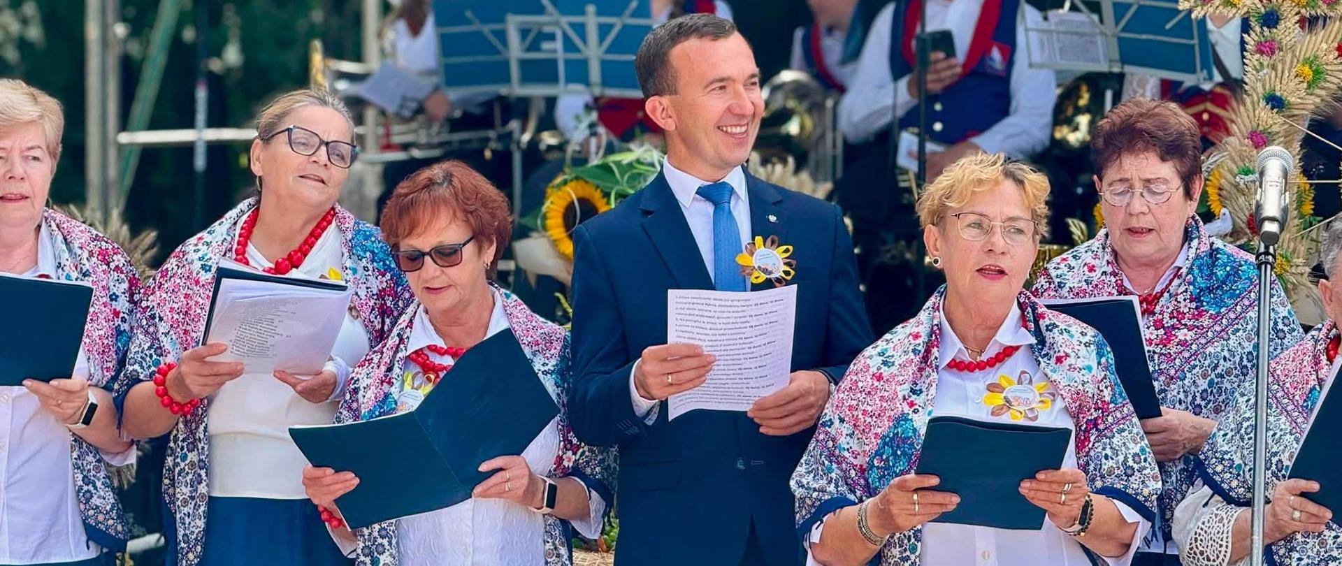 Święto Plonów w Powiecie Działdowskim. Wicewojewoda Mateusz Szauer na dożynkach w Rybnie, Płośnicy i Iłowie-Osadzie