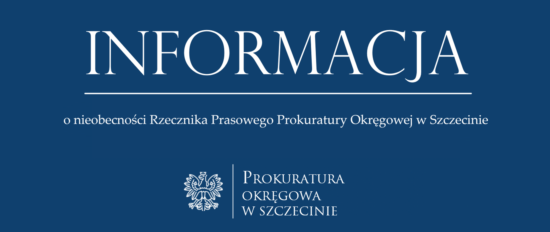 informacja nieobecnosc rzecznika