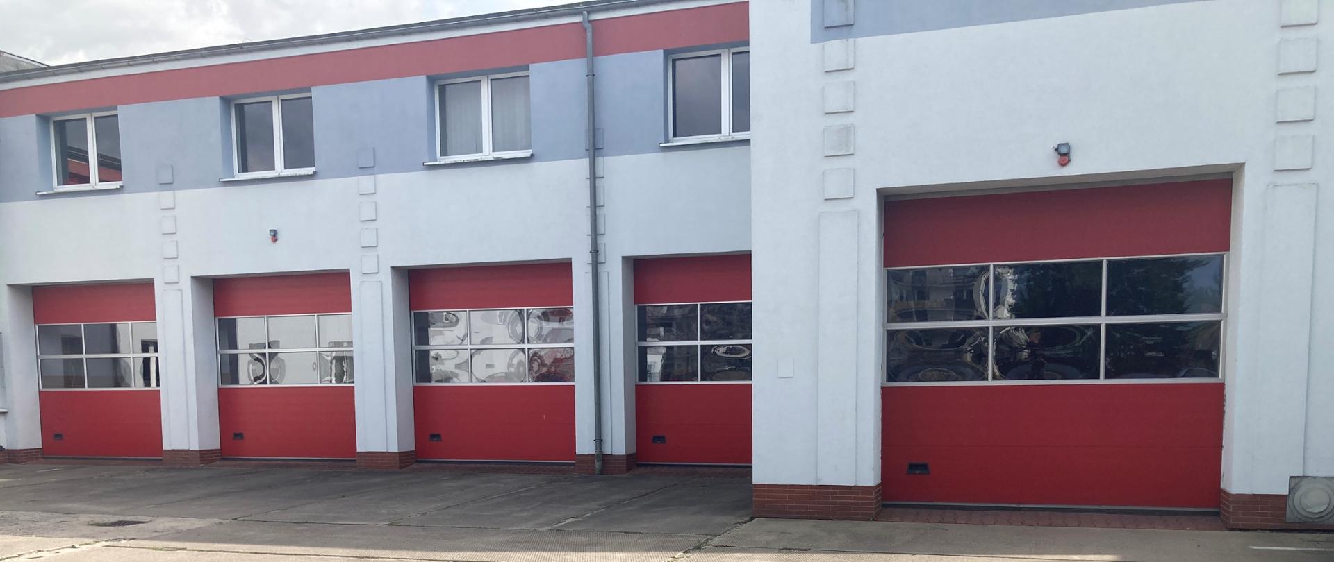 Bramy wyjazdowe w komendzie