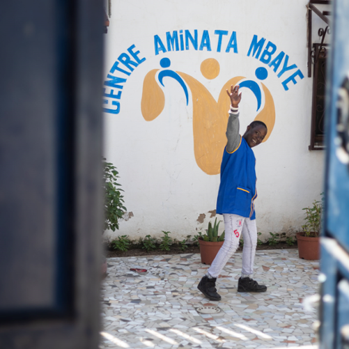 Poprawa możliwości wsparcia integracji społecznej dzieci i młodzieży z niepełnosprawnością umysłową w Centrum Aminata Mbaye w Saint Louis fot. Amb.RP w Dakarze