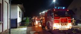 pożar pomieszczenia kotłowni w Gradowicach